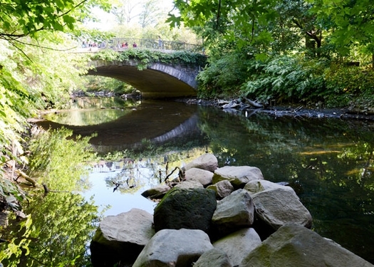 The Duncomb Bridge is one of 75 structures on the 25-mile-long Bronx River Greenway, which winds through most of the borough. (Bronx River Alliance)