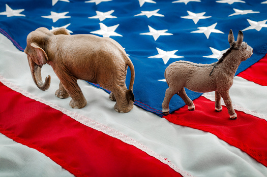 National polling shows most Americans closely follow presidential election news but start to feel worn out by the coverage when Election Day draws closer. (Adobe Stock)