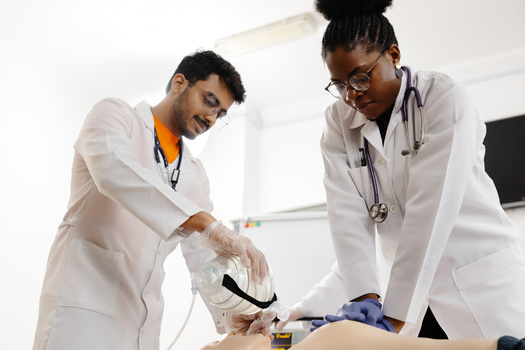 More advanced simulation technology will help train future health care workers in the classroom. (nazariykarkhut/Adobe Stock)