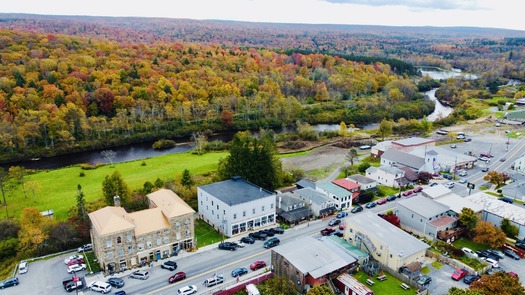 A proposed transportation project would build a four-lane highway through the adjacent towns of Thomas and Davis, W.Va. (West Virginia Highlands Conservancy)