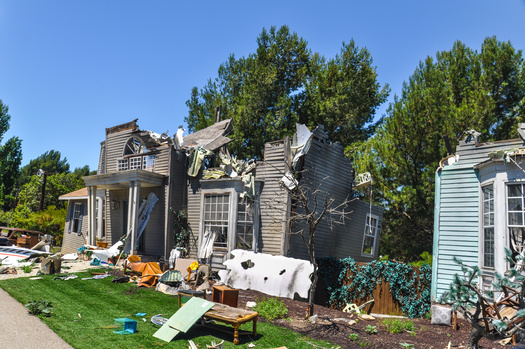 The most severe tornado this year occurred on March 14 in Logan County, where an EF-3 tornado resulted in three fatalities. (Nick Fox/Adobe Stock)