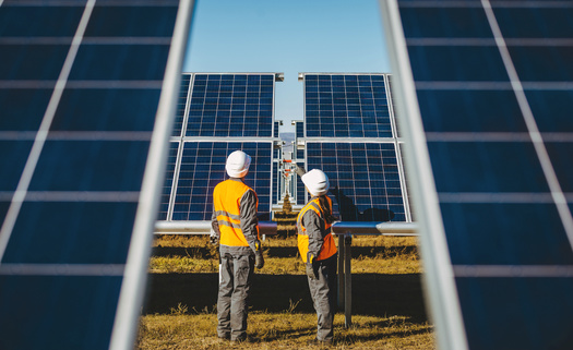 According to a June 2024 survey from The Pew Research Center, 33% of Americans think installing a solar panel farm in their community would help their local economy, while just 7% think it would hurt it. (Adobe Stock)
