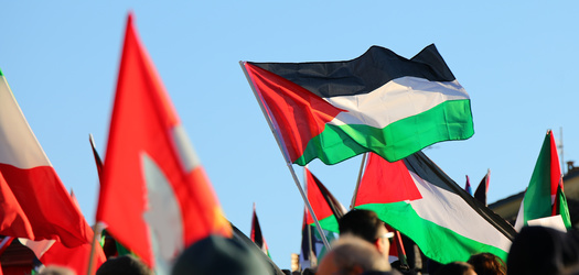 According to Reuters, pro-Palestinian college protest demands include a permanent ceasefire in Gaza,  an end to U.S. military assistance for Israel, and divestment from businesses that profit from the war. (Adobe Stock)