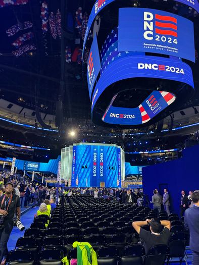 Excitement is high among the California delegation at the Democratic National Convention since Vice President Kamala Harris is the highest-profile candidate from the Golden State to lead a major party ticket since President Ronald Reagan. (Lawrence Jackson/Wikimedia Commons)