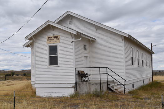 The Sage Creek Community Club could soon be on the National Register of Historic Places. (Alliance for Historic Wyoming)