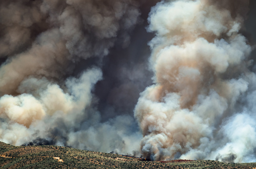 Exposure to smoke from wildfires has been linked to an increased risk of heart attack, stroke, lung cancer and a decline in cognitive function. (Adobe Stock)