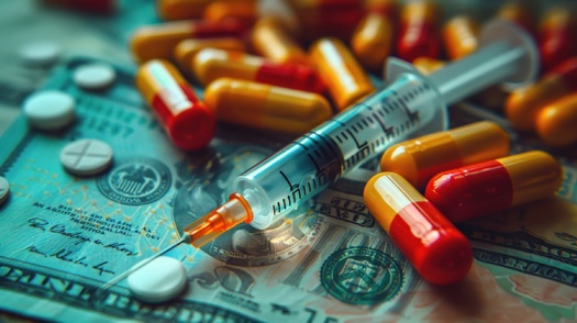 A new poll found strong support for the Biden-Harris administration's agenda to lower prescription drug prices and stand up to big drug companies. (Adobe Stock)