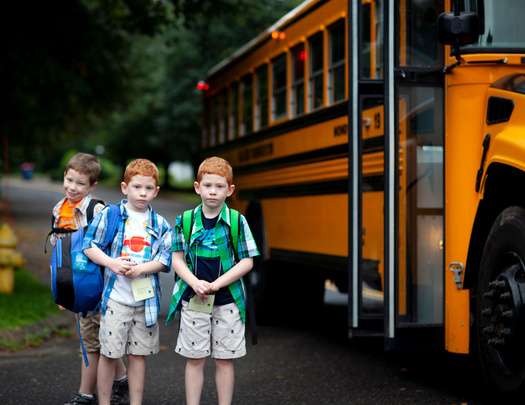 Leaders with North Dakota's Parents Lead initiative say practicing morning routines, like getting ready for the bus, can be helpful in easing your child into another school year. (Adobe Stock)