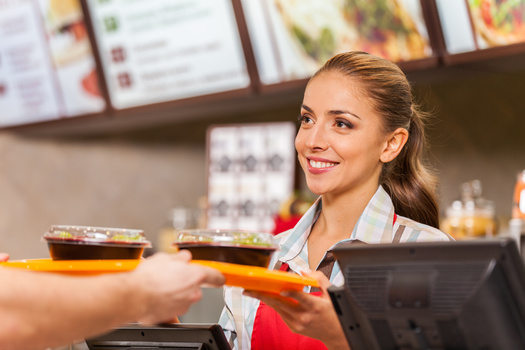 In California, 750,000 fast-food workers were covered by the increase in the minimum wage in the sector from $16 to $20 per hour. (BlueSkyImages/Adobe Stock)
