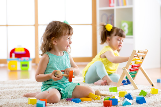 Iowa's newly released Child Care Connect website displays child care providers with vacancies by geography or along a designated driving route. With the tool, people can identify child care providers close by between their home and office. (Adobe Stock) 