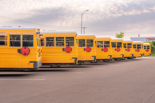 As of June 2024, electric school bus adoption in the U.S. has grown to a total commitment of 12,164 buses since 2012, according to the Electric School Bus Initiative. (Adobe Stock)