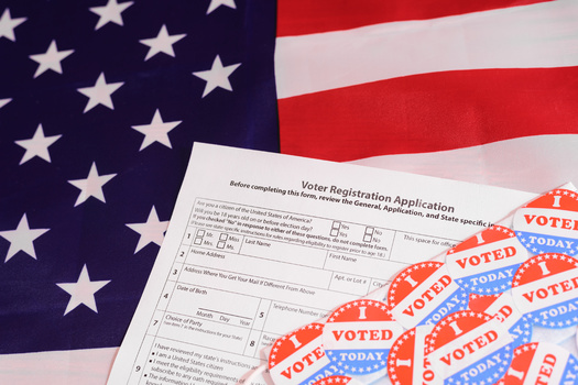 League of Women Voters volunteers have seen an uptick in voter registrations in recent weeks. (Joaquin Corbalan/Adobe Stock)