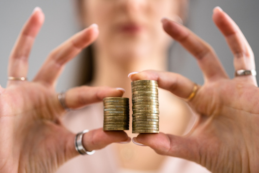 Connecticut data show men earn more than females regardless of whether they go to college, a gap widening over time. (Adobe Stock)