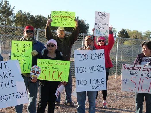The Radiation Exposure Compensation Act provides lump-sum compensation for illnesses contracted by people working in the uranium industry or exposed to above-ground nuclear tests. (Courtesy Nuclear Threat Initiative)