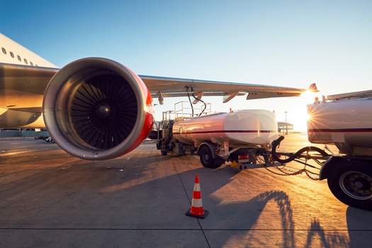 The Environmental Protection Agency said aviation in the United States accounts for nearly 10% of greenhouse-gas emissions from the transportation sector. (Adobe Stock)