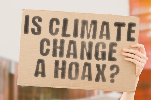 For decades, the fossil fuel industry has been able to slow or prevent policies to reduce climate pollution by laundering false claims and junk science through allied think tanks and media outlets. (Adobe Stock)