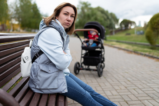Research from John Hopkins Medicine shows as many as one in five new moms have postpartum depression, a more serious, but highly treatable, condition. (Adobe Stock)