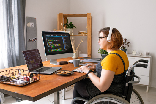 The Center for Research on Disability reported of the 444,000 people with disabilities in Connecticut, only 114,000 (25%) of them were employed. (Adobe Stock)