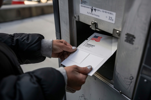 Despite claims of tampering in conservative circles, the Bipartisan Policy Center said ballot drop boxes are put in place by government officials and are often under 24-hour surveillance. (Adobe Stock)
