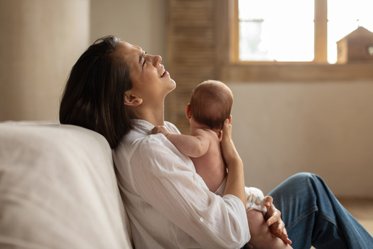 Mental-health professionals warn that people who have experienced fertility challenges can be at increased risk for postpartum depression, as well as those who have an unwanted pregnancy or a difficult birth. (Home-stock/Adobe Stock)