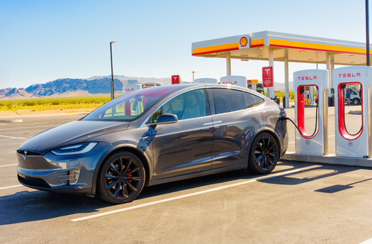 Around 74% of Arizona's electric vehicles are Teslas, according to Recurrent. (Adobe Stock)