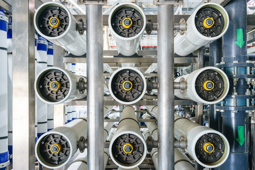 Water purification in Orange County's Groundwater Replenishment System involves three steps: microfiltration, reverse osmosis and advanced oxidation. (Adobe Stock)