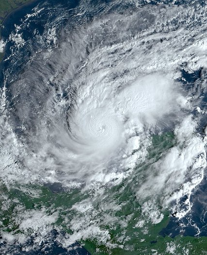 Hurricane Milton grew to become a major hurricane on the morning of Oct. 7, 2024. (AWS S3 Explorer/Wikimedia Commons)