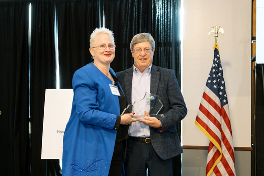 Suzanne Craig receives her award from the Foundation for a Healthy Kentucky. In 2020, more than 42% of U.S. adults reported not visiting a dentist or dental clinic in the past year, according to the CDC.(Adobe Stock)