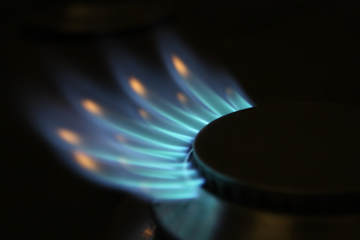 Gas stoves emit toxic pollutants in the home, including nitrogen dioxide, particulate matter, and carbon dioxide, and have been attributed to 15% of childhood asthma cases in Massachusetts, according to a study from the Rocky Mountain Institute. (Adobe Stock)
