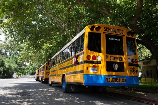 The transition from diesel school buses to electric ones has been several years in the making. (California Energy Commission)