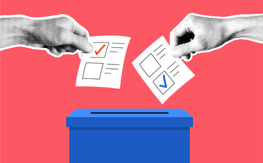 People from the right and left spreading rumors online often have a frame for interpreting incidents that occur or will occur during the election. (Ramcreative/Adobe Stock)