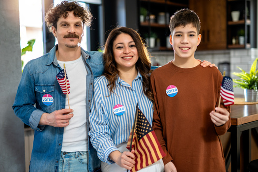 The Latino voter turnout is expected to grow by 6.5% compared with 2020, while non-Hispanic voter turnout is projected to increase by just 1.5% from 2020 levels. (Mediteraneo/Adobe)