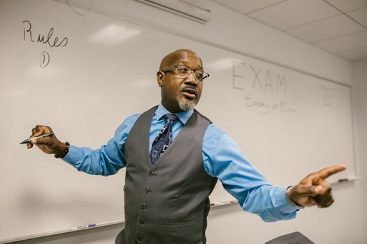 Some organizations point to low pay, racial bias in school systems and retention challenges as the biggest obstacles to recruiting more Black men into teaching. (RDNE/Pexels)