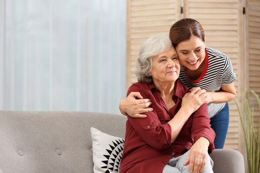 More than 40% of caregivers for people with dementia have household incomes of $50,000 or less, according to the Alzheimer's Association. (Adobe Stock) 
