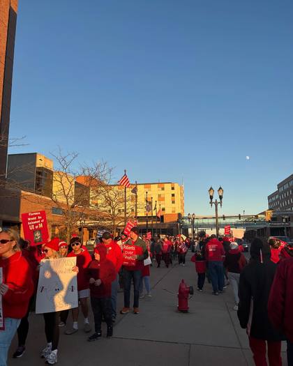The Michigan Nurses Association is the state's largest union for nurses and health-care professionals. It is affiliated with National Nurses United and the AFL-CIO. (University of Michigan Professional Nurse Council)