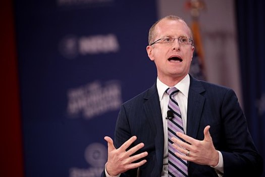 Brendan Carr, President-elect Trump's nominee to be Federal Communications Commission chair, would have significant influence over issues concerning satellite networks like those owned by billionaire Elon Musk. (Gage Skidmore/Wikimedia Commons)