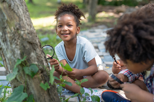 Studies show nature-based outdoor learning has measurable socio-emotional, academic and physical health benefits for students. (Adobe Stock)