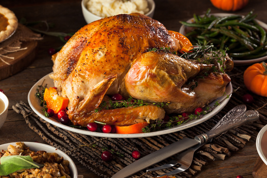 Americans can expect to pay $31.16 for a 15-pound turkey this Thanksgiving - an average of $2.08 per pound, according to Nasdaq. (Brent Hofacker/Adobe Stock)