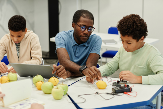 In Massachusetts, teachers of color make up nearly 10% of the state's 80,000 K-12 teachers - up from 7% in 2012, according to MassINC. (Adobe Stock)
