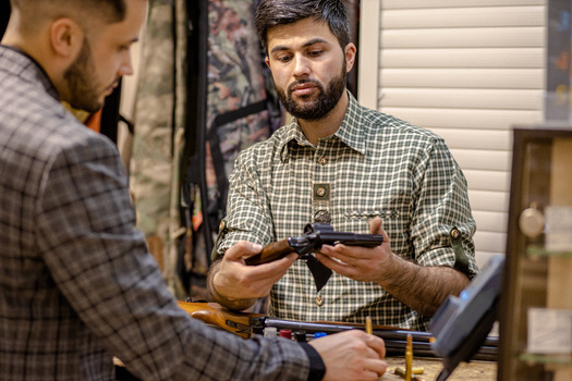Years of underinvestment by the federal government, coupled with a massive increase in gun sales nationwide, have sharply limited the Bureau of Alcohol, Tobacco, Firearms and Explosives' capacity to enforce its own regulations, gun safety advocates said. (Roman/Adobe Stock)