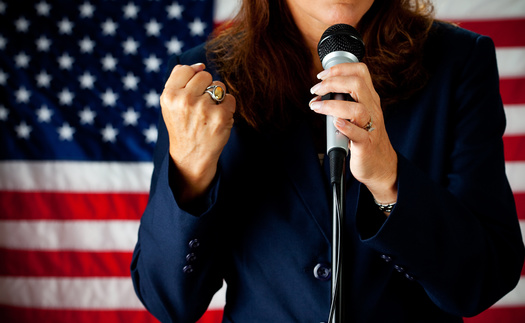 At least 1,860 women will serve in state houses in 2025, according to the Center for American Women and Politics. (Adobe Stock)