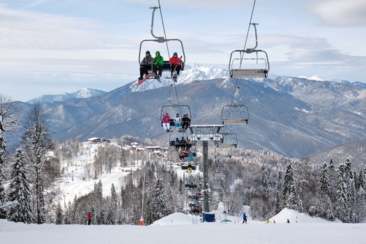 Snow-dependent Summit County, which boasts four world-class ski resorts, is working to remain economically viable in a warming climate. (Adobe Stock)