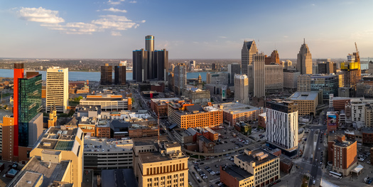 Because Canton, Michigan, is just 31 miles from Detroit (above), it has become an appealing destination for growth as the city expanded, attracting residents and businesses seeking space beyond Detroit's urban center. (SNEHIT PHOTO/Adobe Stock)