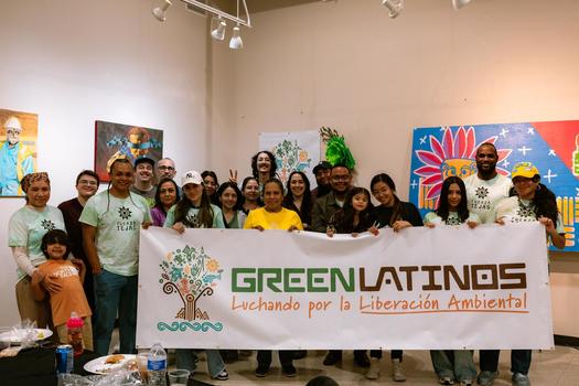 The work of GreenLatinos Texas, centers around empowering frontline environmental justice and conservation advocates. Members are actively engaging with local communities to understand their campaign goals and identify areas where support is needed. (Photo courtesy of Green Latinos) 