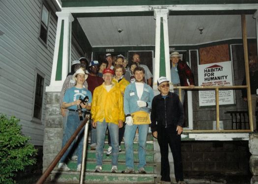 In 1984, former President Jimmy Carter and his wife Rosalynn started a tradition of volunteering one week a year to Habitat for Humanity. Carter had last volunteered at age 95, just five years before his passing on Dec. 29, 2024. (Milwaukee Habitat for Humanity) 