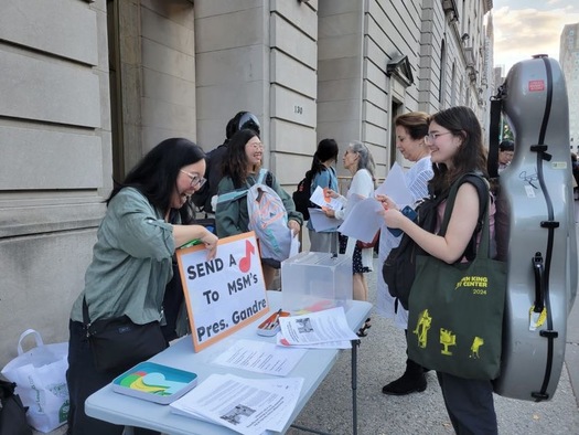 The Manhattan School of Music's Precollege Program faculty pay has increased 15% since 2017. However, the president and the school executive's salaries have risen 78% and 87%, respectively. (MSM Precollege Union)