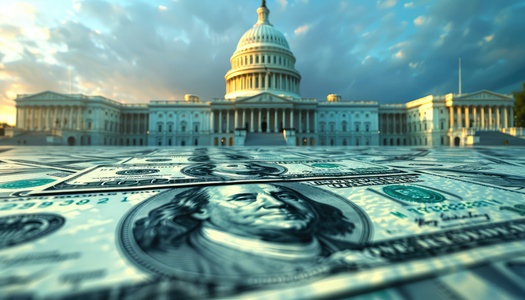 President Joe Biden's budget would reduce the deficit by $3 trillion over the next decade, stabilizing debt relative to the economy. Deficit reduction grows over time, and is expected to exceed $500 billion in 2034. (Tangtong/Adobe Stock)