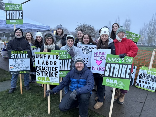 The Oregon Nurses Association says Providence Health has been spending more than $25 million per week on replacement nurses, or $1,400 per nurse per day. (ONA)