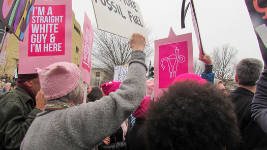 Leading up to Donald Trump's first inauguration, the Women's March 2017 represented the largest single-day protest in U.S. history. Similar marches are planned before Trump is sworn in as president a second time. (Adobe Stock) 