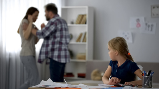 Studies suggest up to 10 million children witness some form of domestic violence annually. (motortion/Adobe Stock)